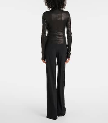 Giacca Gary in pelle e cotone | Rick Owens
