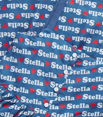 Bedrucktes Kleid aus Baumwolle | Stella McCartney Kids