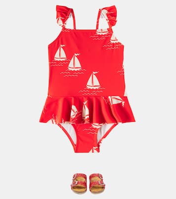 Badeanzug Sailing Boats | Mini Rodini