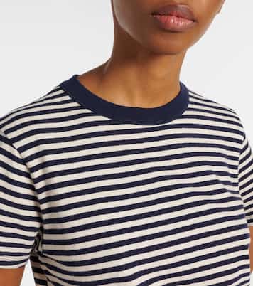 Camiseta Tash de algodón a rayas | Velvet