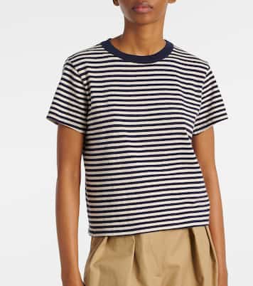 Camiseta Tash de algodón a rayas | Velvet