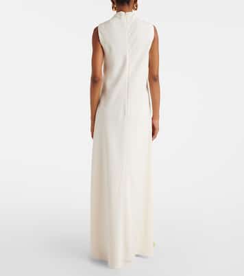 Robe longue Araya en crêpe | Staud