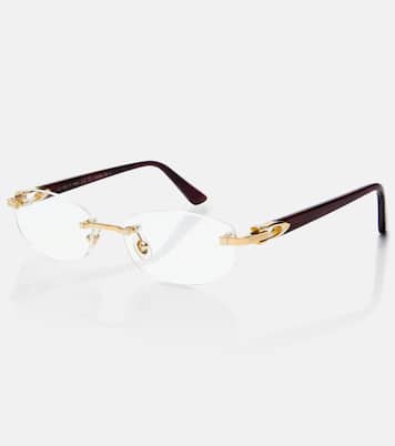 Occhiali ovali Signature C | Cartier Eyewear Collection