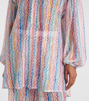 Camisa oversized en zigzag | Missoni