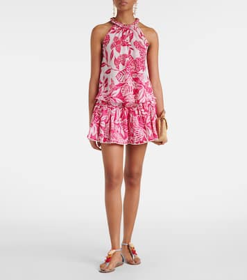 Top Cleo in cotone con perline | Poupette St Barth