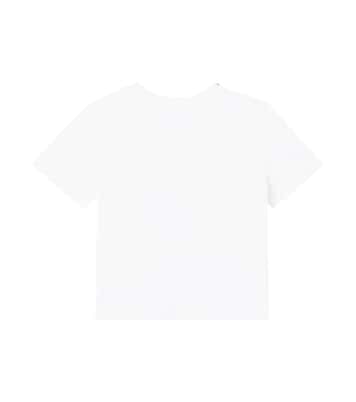 T-shirt DG in jersey di cotone | Dolce&Gabbana Kids
