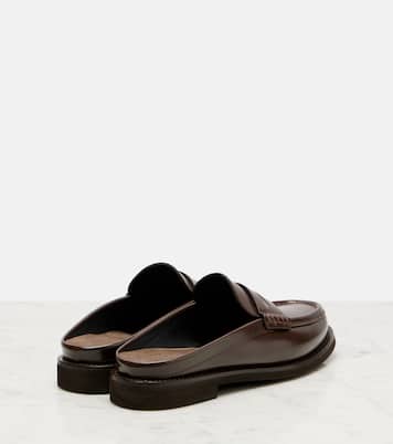 Mules Monili en cuir | Brunello Cucinelli