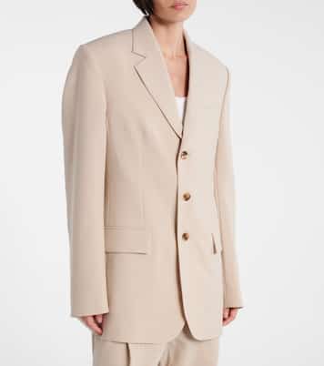 Virgin wool blazer | Wardrobe.NYC