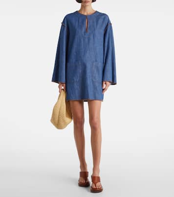 Abito corto di jeans Ascension | Zimmermann