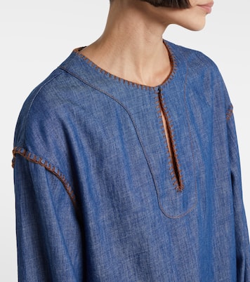 Abito corto di jeans Ascension | Zimmermann