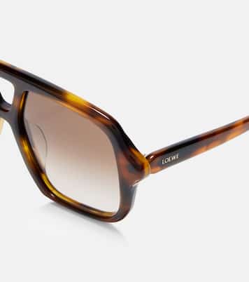 Slim aviator sunglasses | Loewe