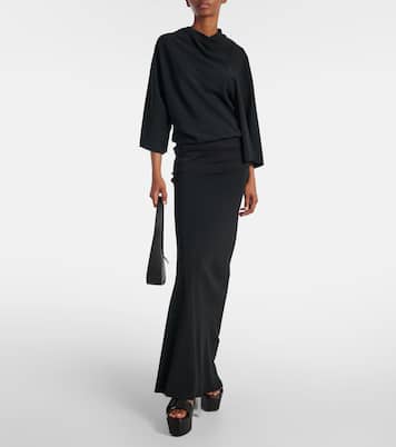 Top aus Charmeuse | Rick Owens
