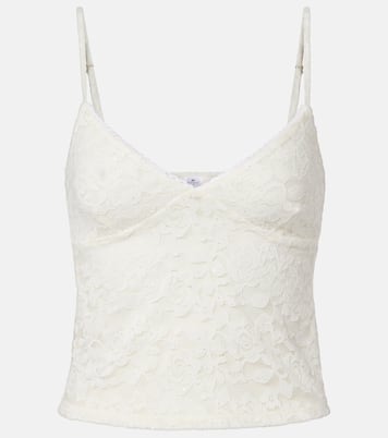 Top en dentelle à fleurs | Bananhot