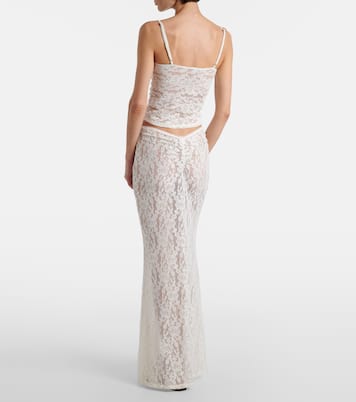 Top en dentelle à fleurs | Bananhot