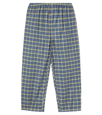 Cara checked cotton corduroy pants | Konges Sløjd