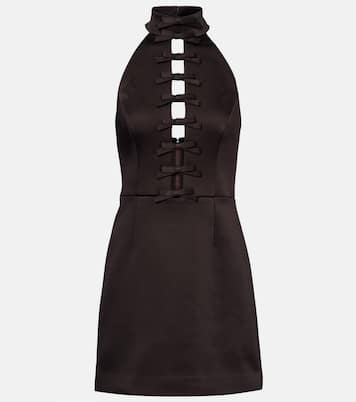 Vestido corto con lazos | Rebecca Vallance