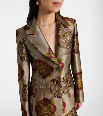 24/7 printed blazer | La DoubleJ