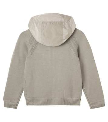 Lens hooded wool jacket | C.P. Company Kids