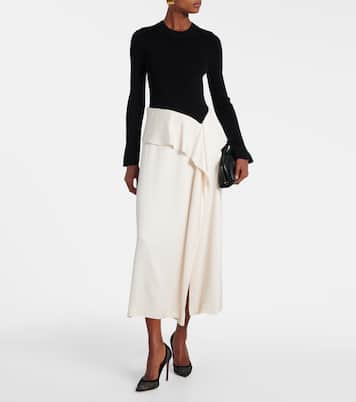 Nude 105 houndstooth velvet pumps | Aquazzura