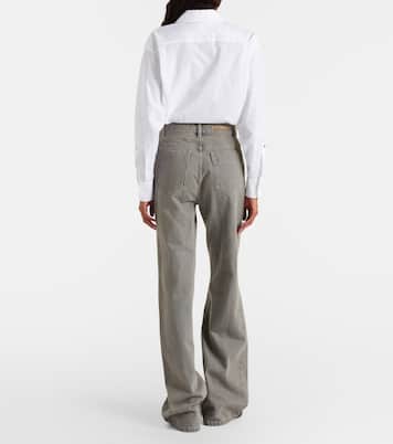 Aere cotton poplin and tulle bodysuit | Max Mara