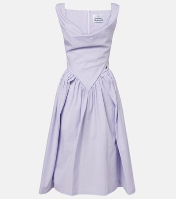 Midikleid Sunday aus Seersucker | Vivienne Westwood