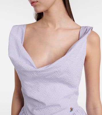 Midikleid Sunday aus Seersucker | Vivienne Westwood