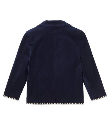 Rocky embroidered cotton velvet jacket | Konges Sløjd