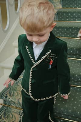 Anzugjacke Rocky aus Baumwollsamt | Konges Sløjd