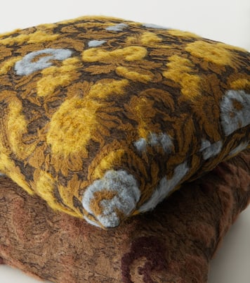 Areca embroidered floral cushion | The House of Lyria