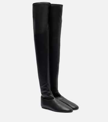 Tee Stretch leather over-the-knee boots | Proenza Schouler