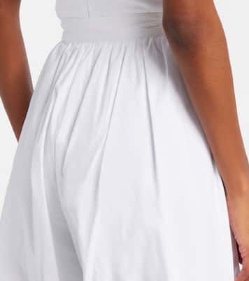 Nicola high-rise cotton poplin balloon pants | Rotate