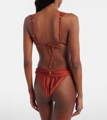 Jasmin ruched bikini bottoms | Bananhot