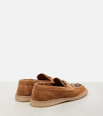 DG suede and calf hair loafers | Dolce&Gabbana