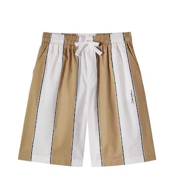 Striped cotton shorts | Dolce&Gabbana Kids