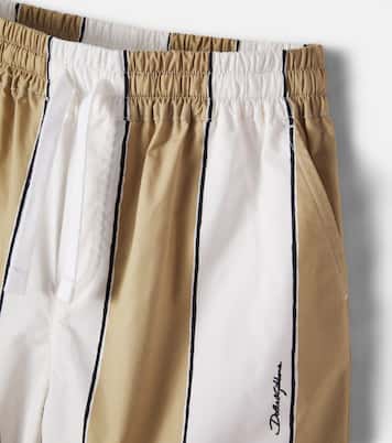 Striped cotton shorts | Dolce&Gabbana Kids