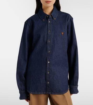 Ami De Cœur denim shirt | Ami Paris