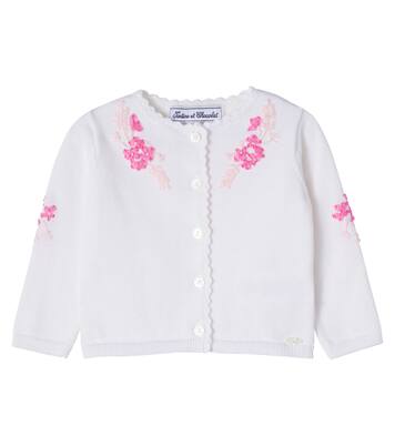 Baby embroidered cardigan | Tartine et Chocolat