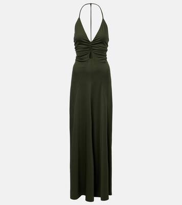 Ruched maxi dress | Victoria Beckham