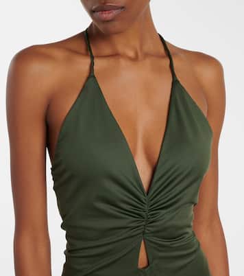 Ruched maxi dress | Victoria Beckham