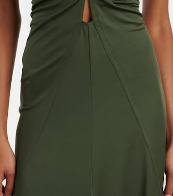 Ruched maxi dress | Victoria Beckham