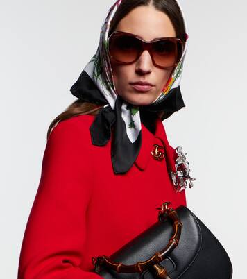 نظارات شمسية مربعة Gucci Script | Gucci