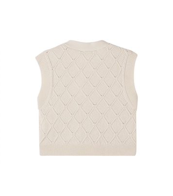 LYS embellished wool and cotton vest | Bonpoint