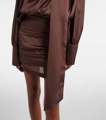 Minikleid aus Crêpe de Chine | Rotate