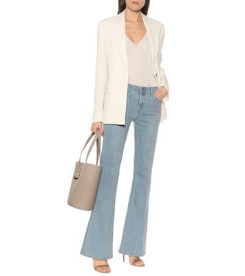 Valentina high-rise flared jeans | J Brand