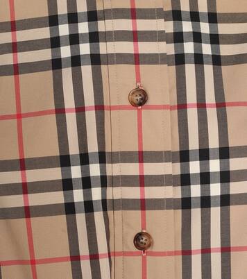 Vintage burberry nova check shirt hotsell