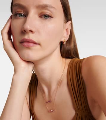 Collier en or rose 14 ct et pierres précieuses | Suzanne Kalan