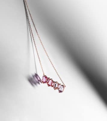 Collier en or rose 14 ct et pierres précieuses | Suzanne Kalan