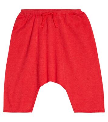 Bébé – Pantalon de survêtement Rumex en lin et coton | Caramel