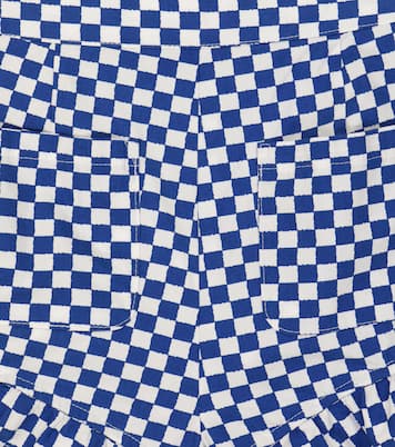 Shorts de algodón a cuadros | Stella McCartney Kids