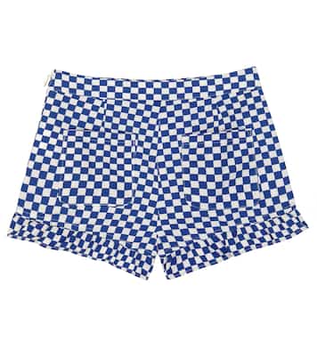 Shorts de algodón a cuadros | Stella McCartney Kids